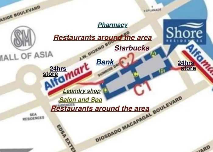 Mall Of Sharing Located In Shore Residences Hostal *